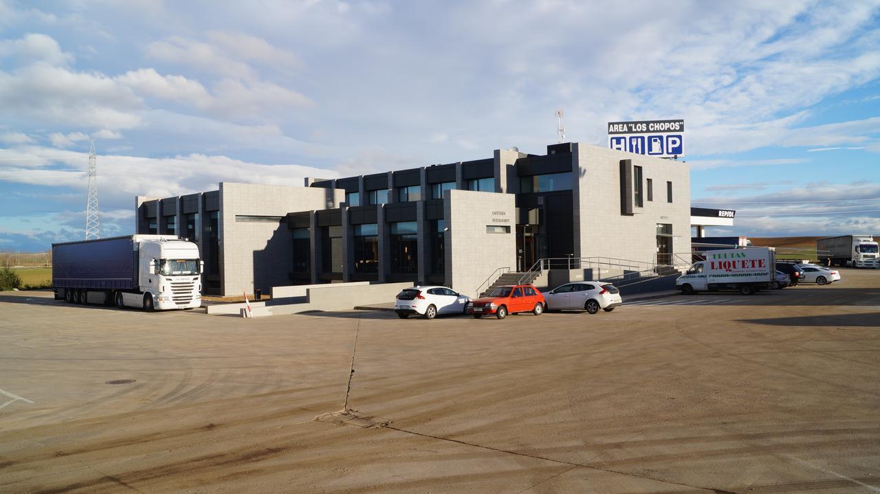 Hotel Area De Servicio Los Chopos Villaherreros 外观 照片
